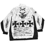 Y2K Grunge Patchwork Jacket - Harajuku Streetwear Windbreaker