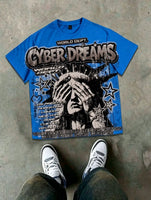 Men's summer Statue of Liberty Gothic T-shirt, soft and comfortable, round neck, suitable for everyday wear. - ＤＡＥＬ