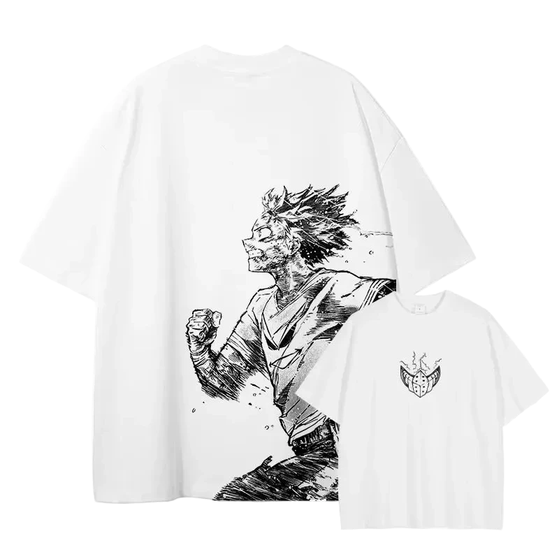 2026 New Anime Midoriya Izuku Men summer 100 cottonT Shirt My Hero Deku Tops Tees Manga unisex comfortable casual - ＤＡＥＬ
