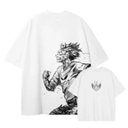 2026 New Anime Midoriya Izuku Men summer 100 cottonT Shirt My Hero Deku Tops Tees Manga unisex comfortable casual - ＤＡＥＬ