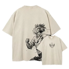 2026 New Anime Midoriya Izuku Men summer 100 cottonT Shirt My Hero Deku Tops Tees Manga unisex comfortable casual - ＤＡＥＬ