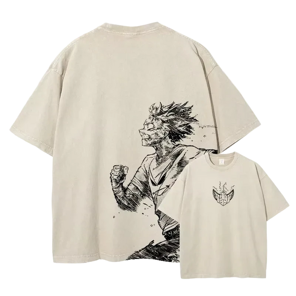 2026 New Anime Midoriya Izuku Men summer 100 cottonT Shirt My Hero Deku Tops Tees Manga unisex comfortable casual - ＤＡＥＬ