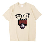 Domo Kun Funny Meme T Shirts Men's Women High Quality Cotton Casual Tee Shirts Short Sleeve Summer T-shirt Tops Streetwear
