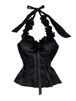 Y2K Lace-Up Camisole Top With Bow Detail For Women - ＤＡＥＬ