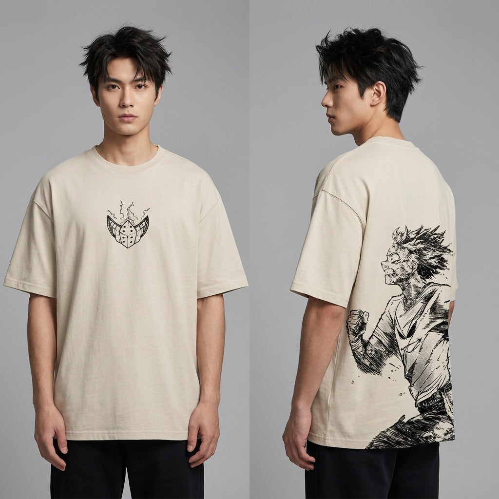 2026 New Anime Midoriya Izuku Men summer 100 cottonT Shirt My Hero Deku  Tops Tees Manga unisex comfortable  casual