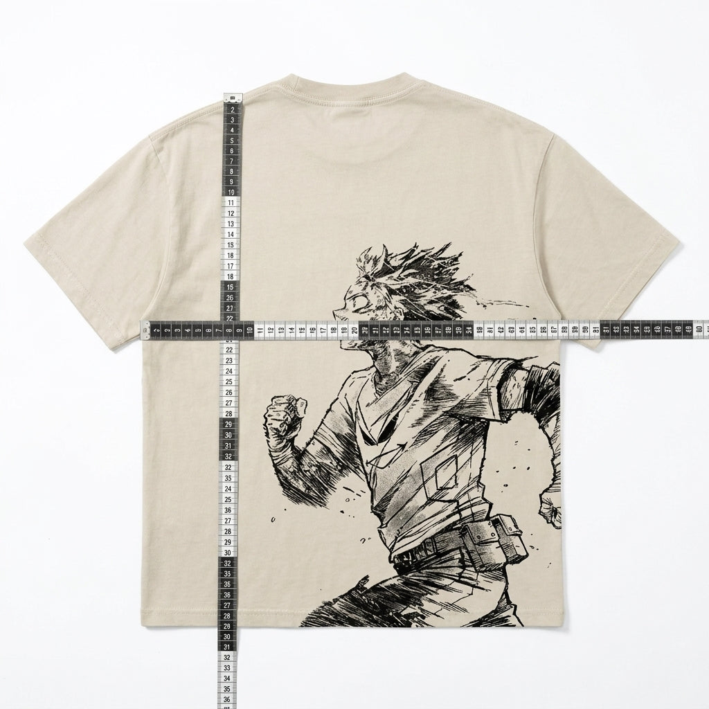 2026 New Anime Midoriya Izuku Men summer 100 cottonT Shirt My Hero Deku  Tops Tees Manga unisex comfortable  casual